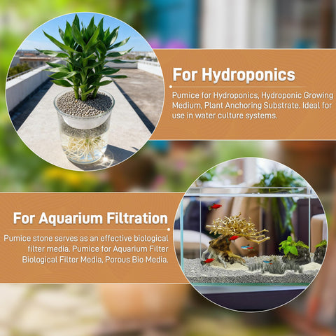 Sumloty pumice promotes stronger root development with airy soil