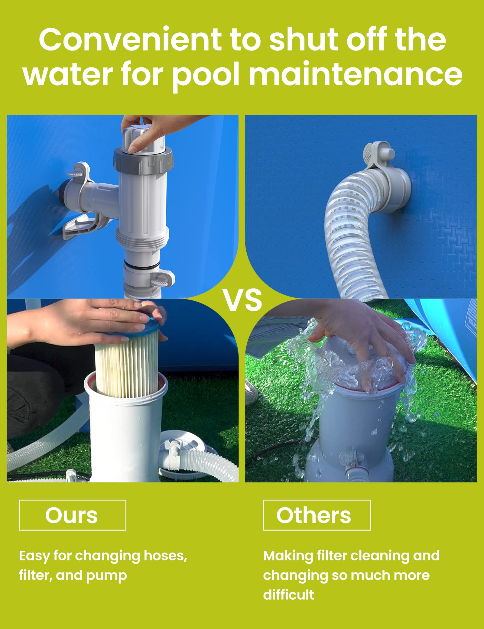 SUMMERBUDDY high-quality plastic pool parts built for durability outdoors