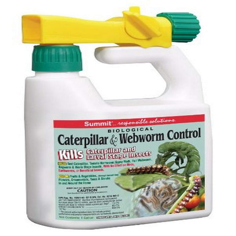 Summit 021-6 hose-end applicator for caterpillars and webworms provides easy tree coverage.