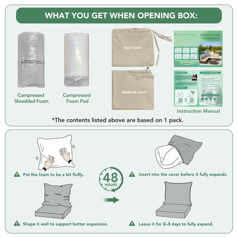 Summsun machine-washable covers cream simplify maintenance.