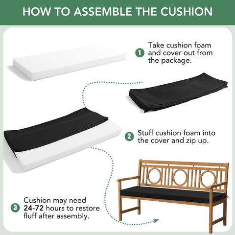 Summsun cushion ships compressed and expands to full shape