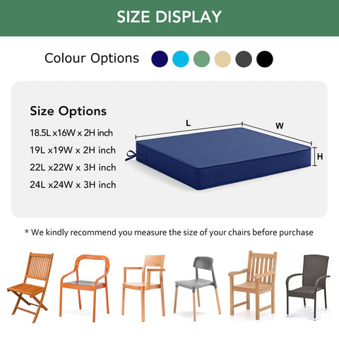 28D high resilience foam provides supportive seating on Summsun cushions