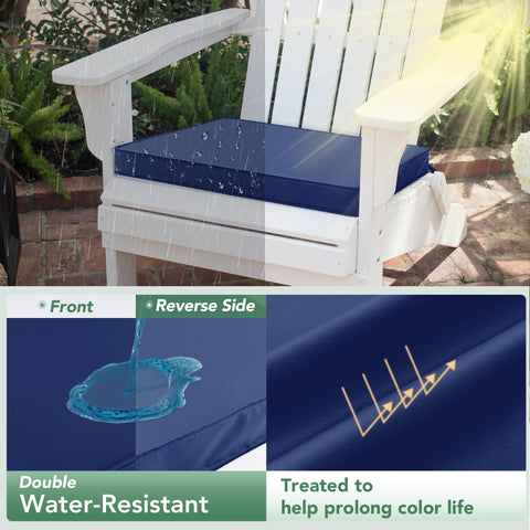Summsun navy 4-pack cushions for patio seating