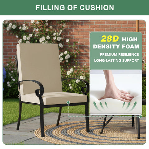 Summsun high-density foam core supports posture and comfort.