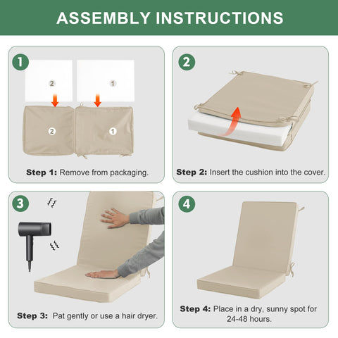 Summsun vacuum-packed foam expands after arrival for simple setup.