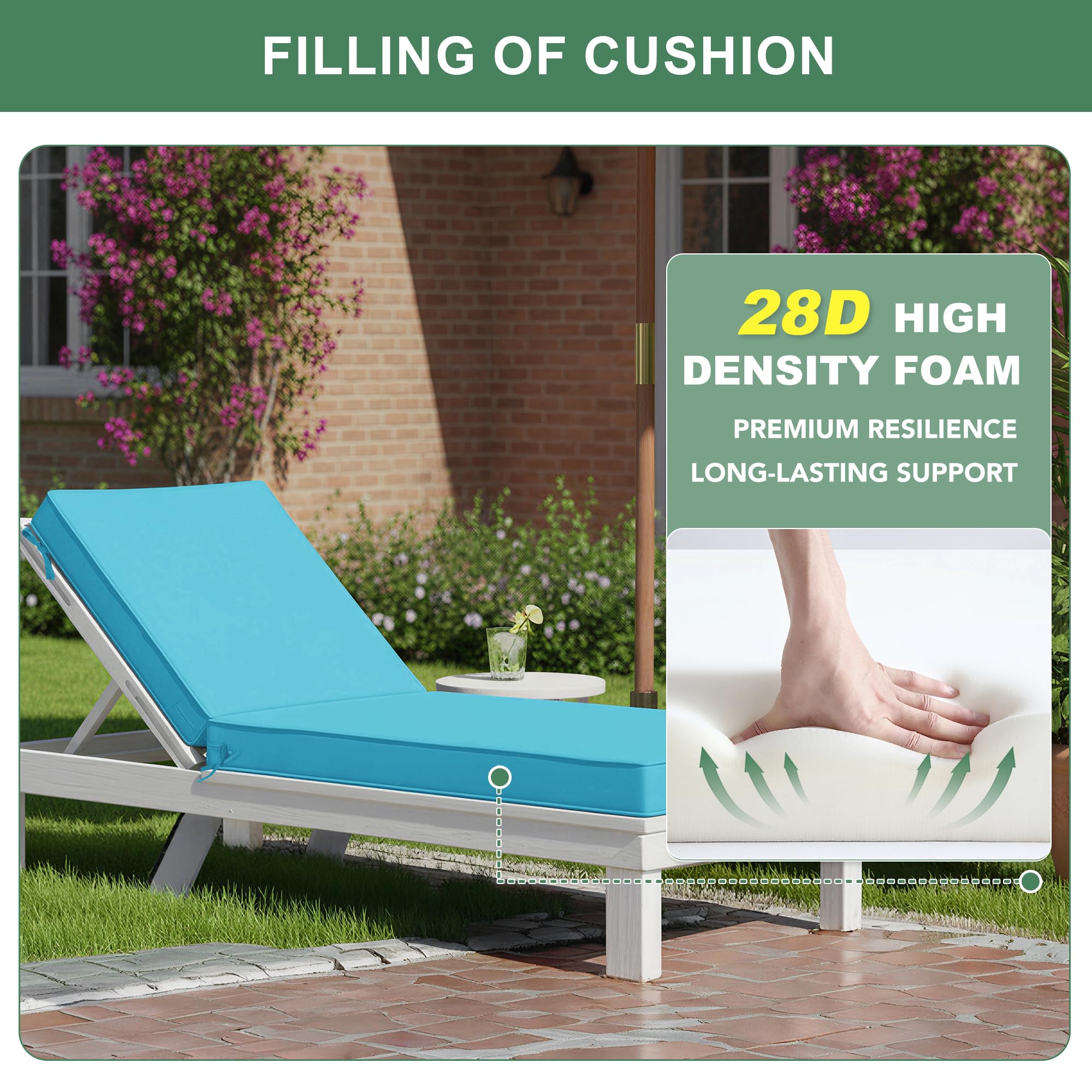 Summsun teal cushion cover is machine washable for quick refresh