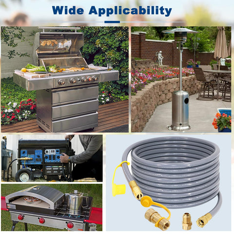 SUMNEW CSA-certified gas hose ensures safety and reliability.