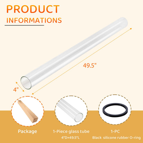 SUMNEW glass tube installation highlights one-piece design for easy swap