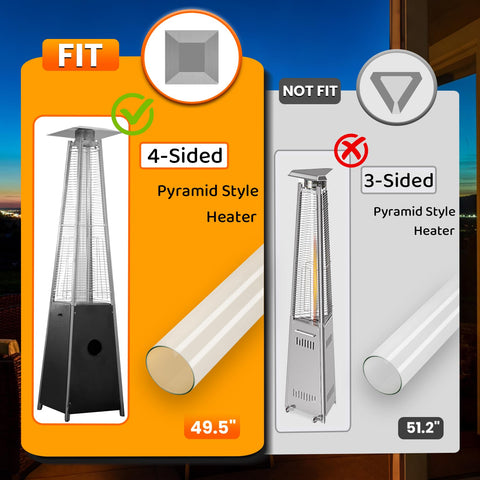 SUMNEW neoprene ring support shown with glass tube for secure fit