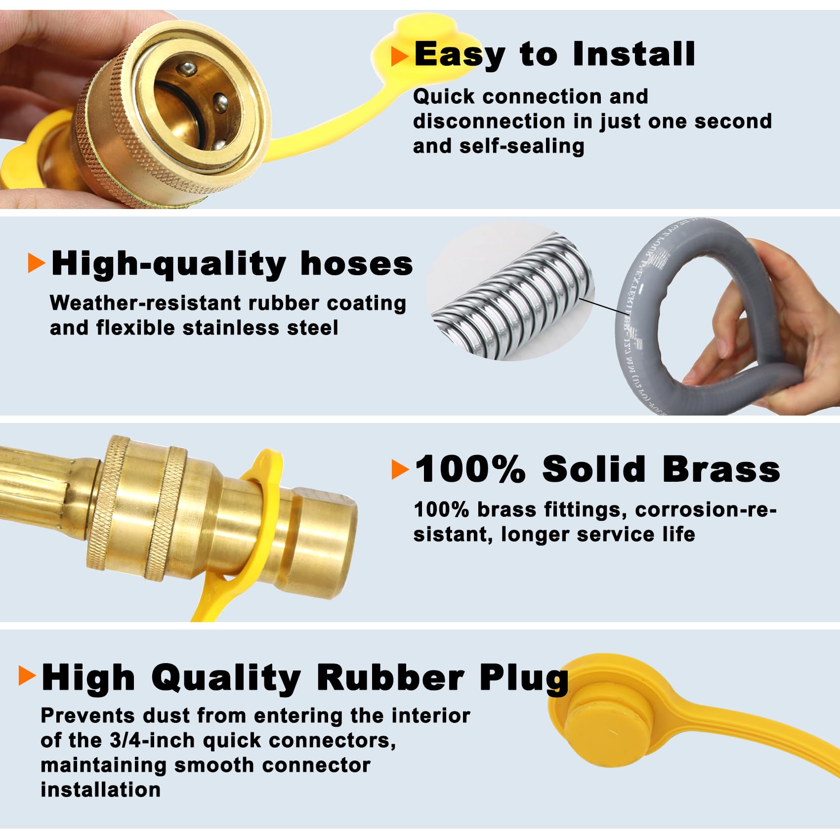 SUMNEW weather-resistant rubber design withstands outdoor use.