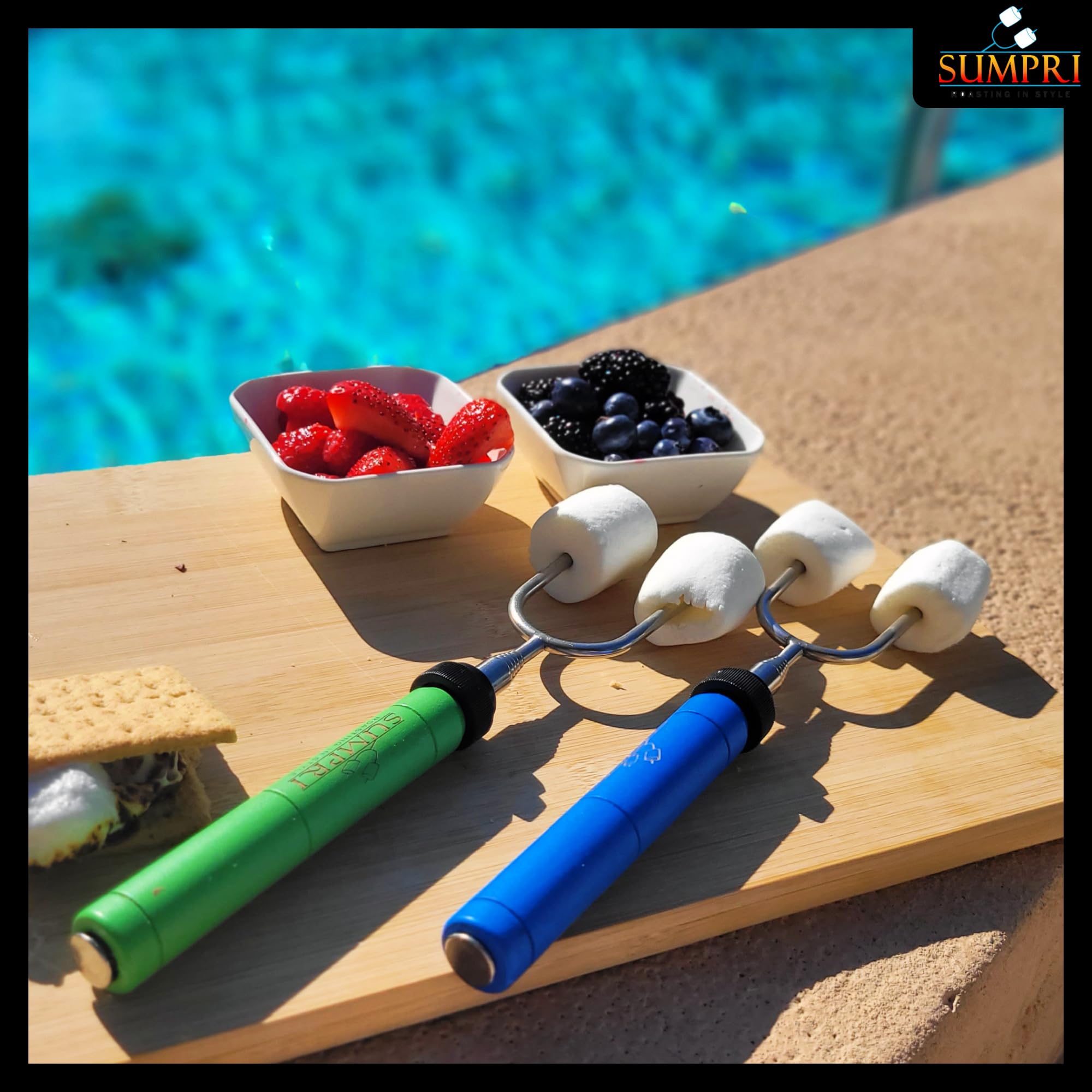 SUMPRI family-friendly design makes s'mores gatherings memorable and safe.