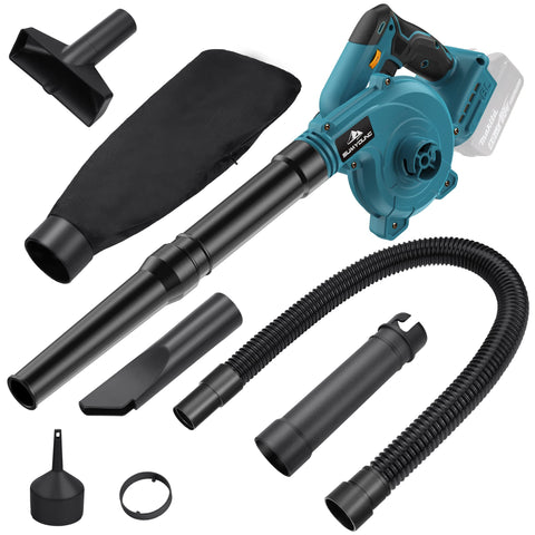 SUMYOUNG cordless blower for Makita 18V, handheld use for quick patio cleanup