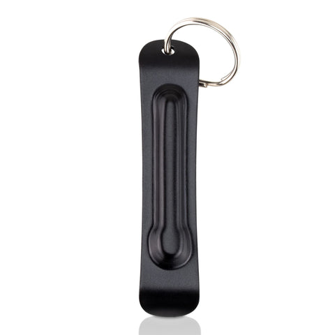 Sun Company Brrr-ometer anodized housing protects thermometer tube on rugged outings