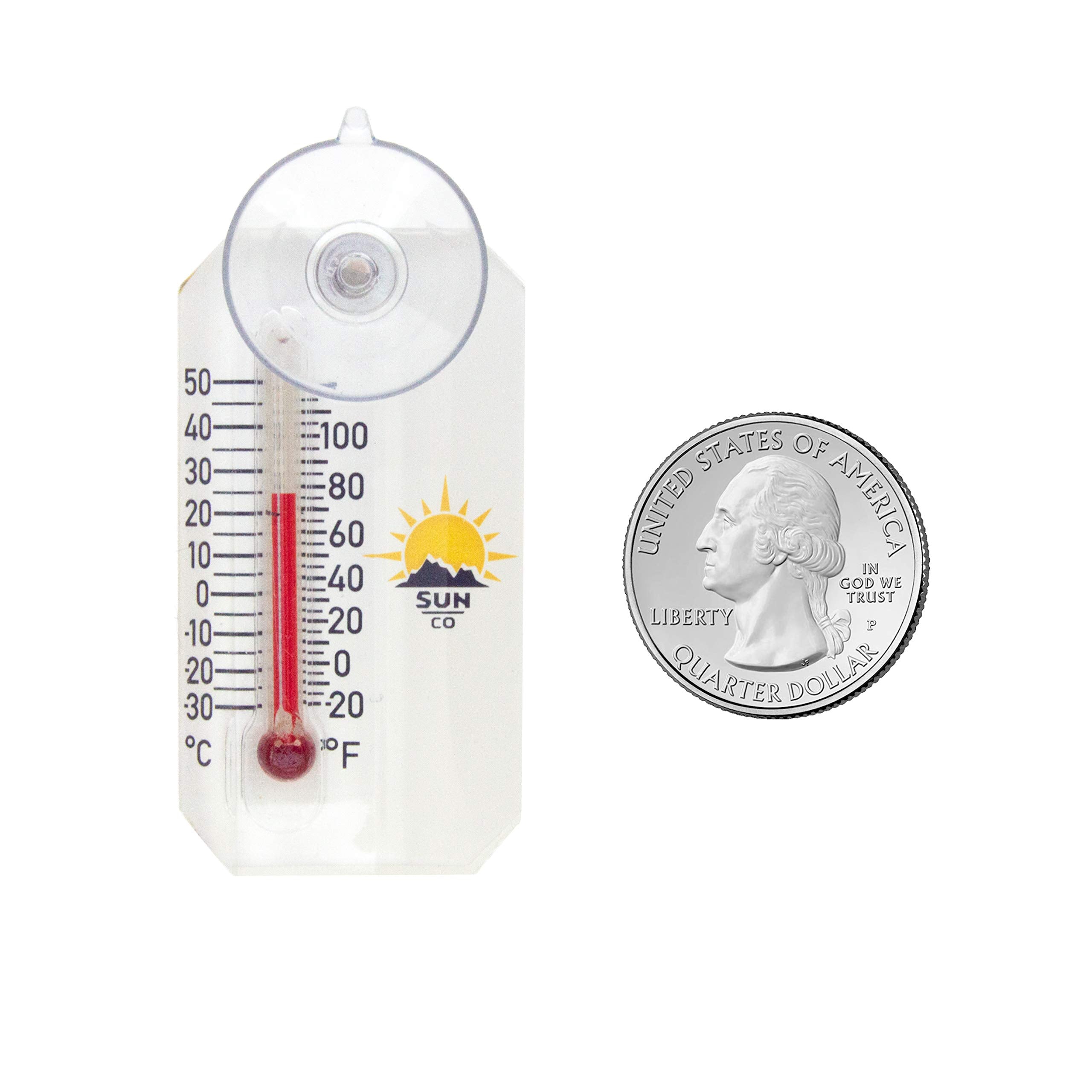 Sun Company Stickler exterior installation enables indoor or outdoor glass mounting.