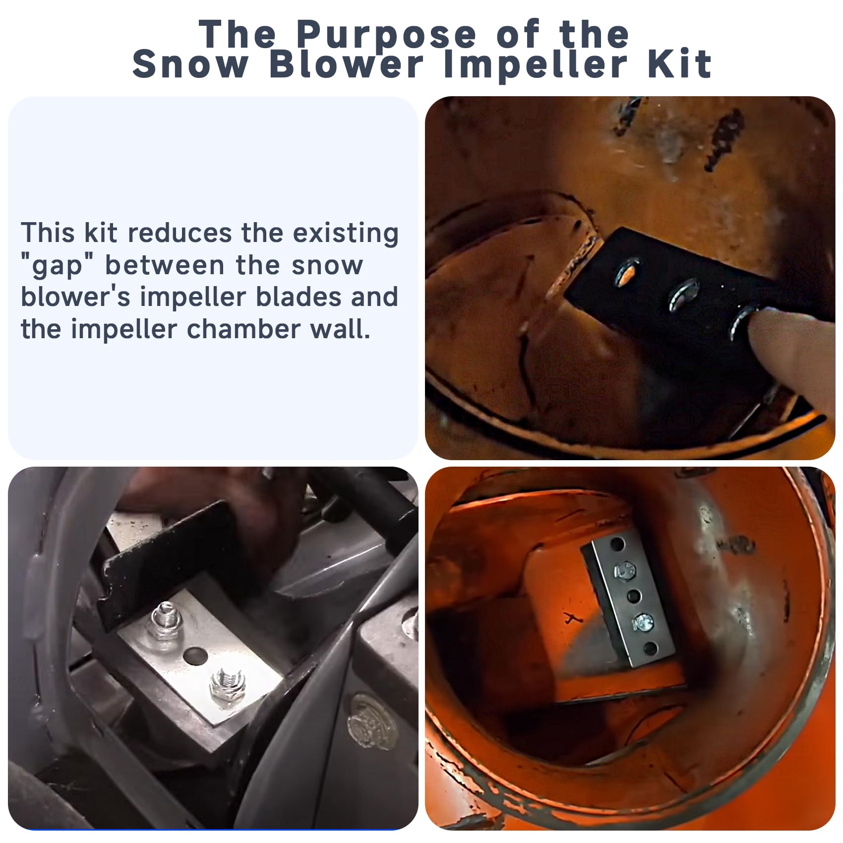 SunDiss bolts and lock nuts set for secure assembly of the impeller kit