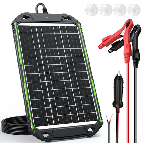 Sun Energise 15W solar panel for exterior installation and reliable charging.