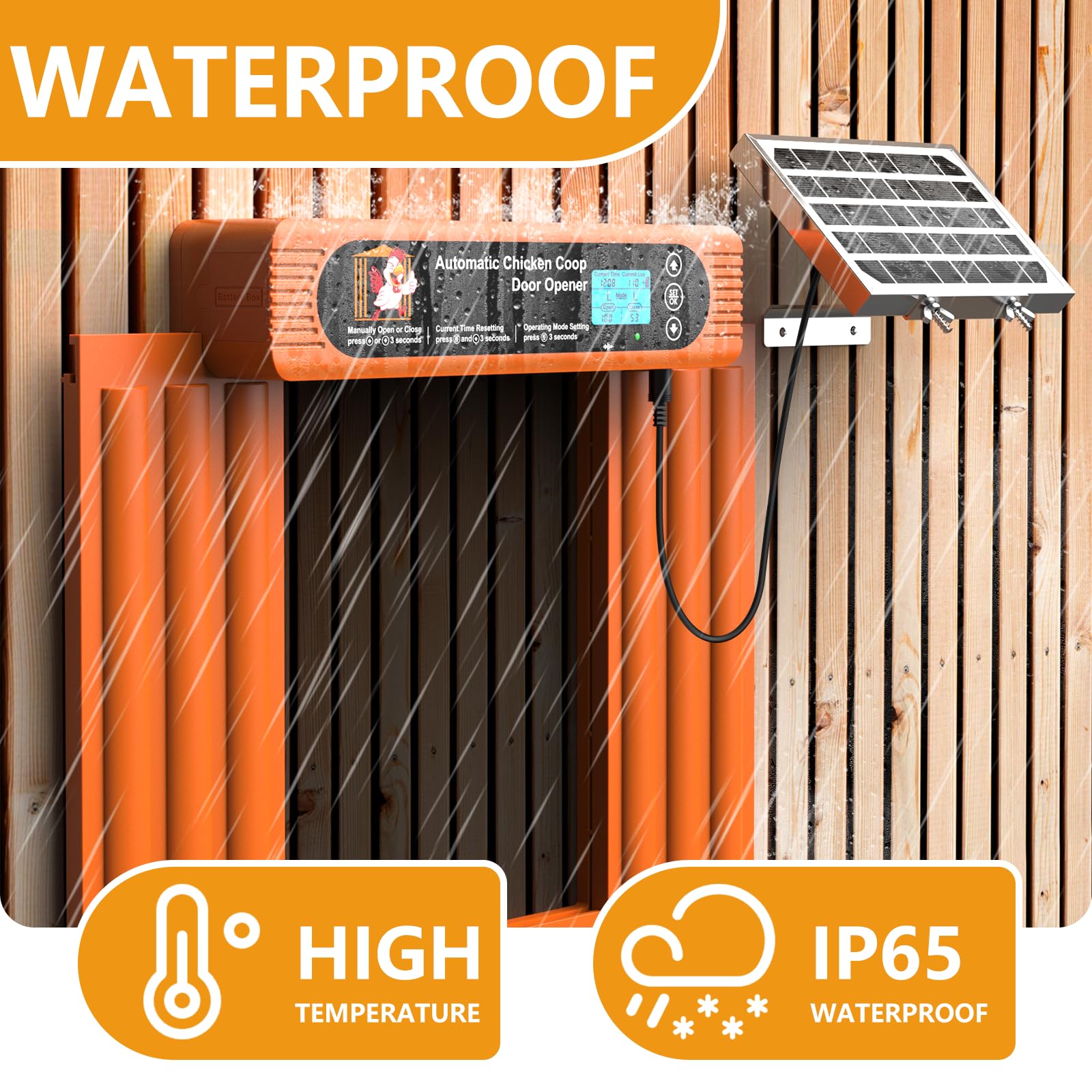 Sun Energise durable aluminum door, rust-resistant for long-term use.