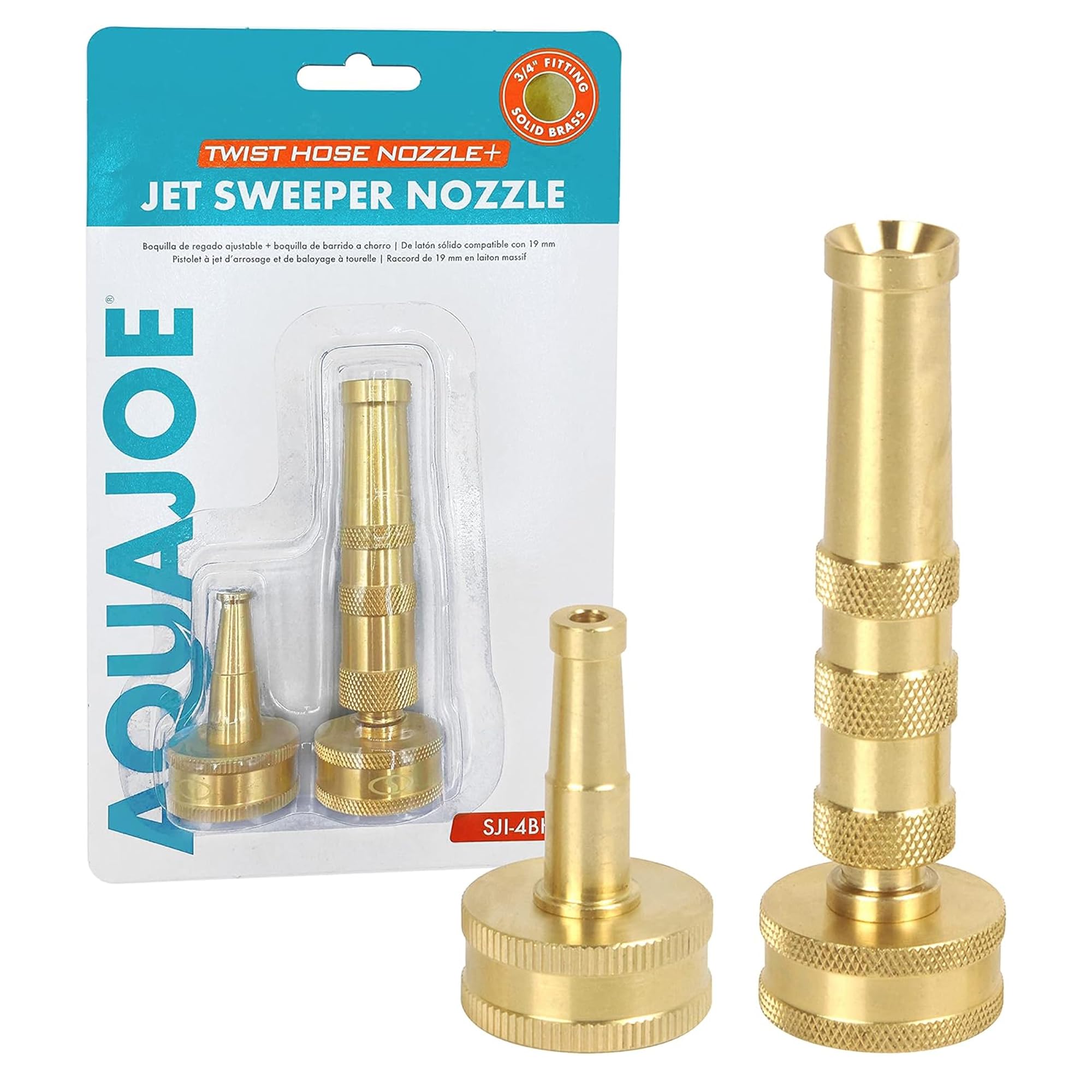 Sun Joe Aqua Joe SJI-4BHNC twist hose nozzle for versatile garden spraying