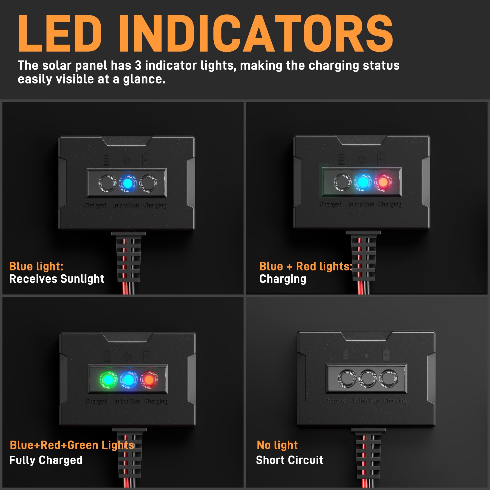 SUNAPEX battery compatibility with lead-acid and LiFePO4 packs.
