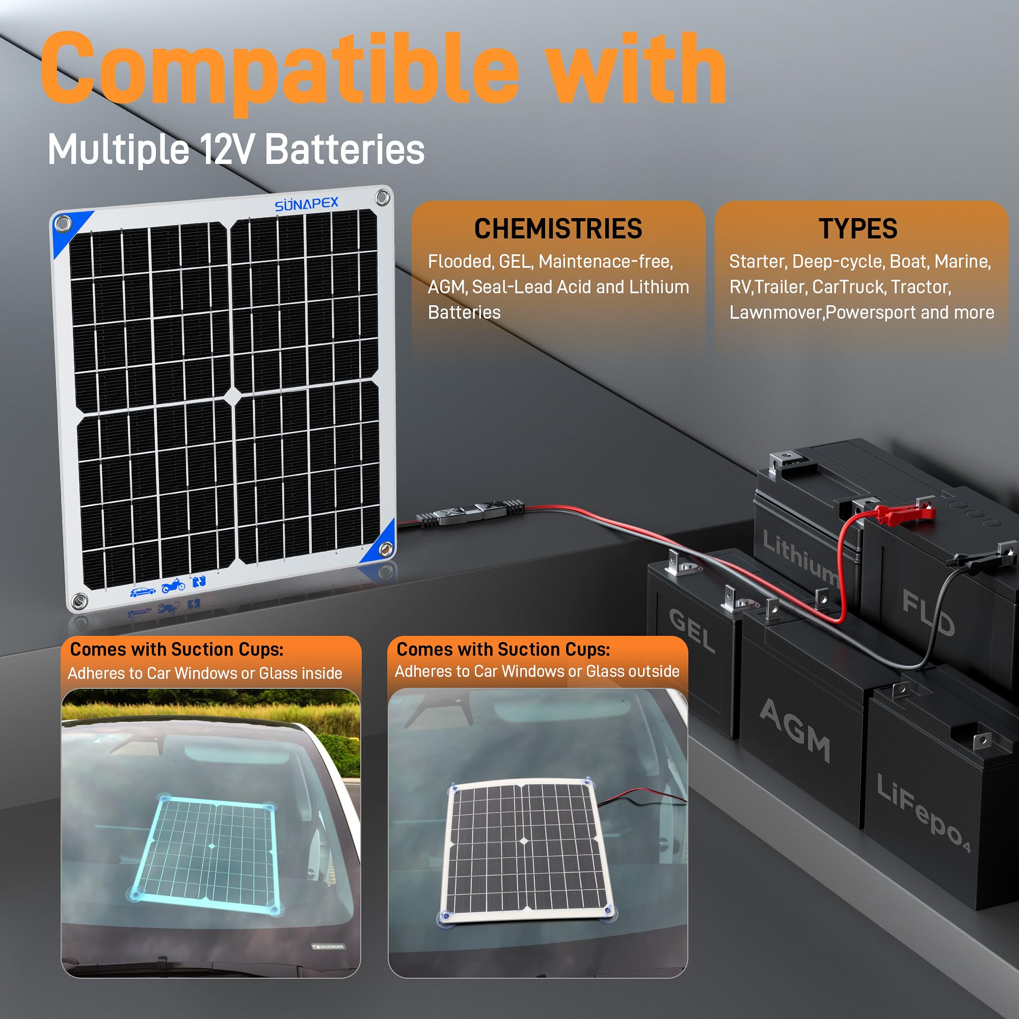 SUNAPEX portable and lightweight design for easy transport and setup.