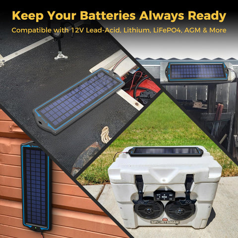 SUNAPEX fully sealed waterproof design withstands harsh weather conditions.