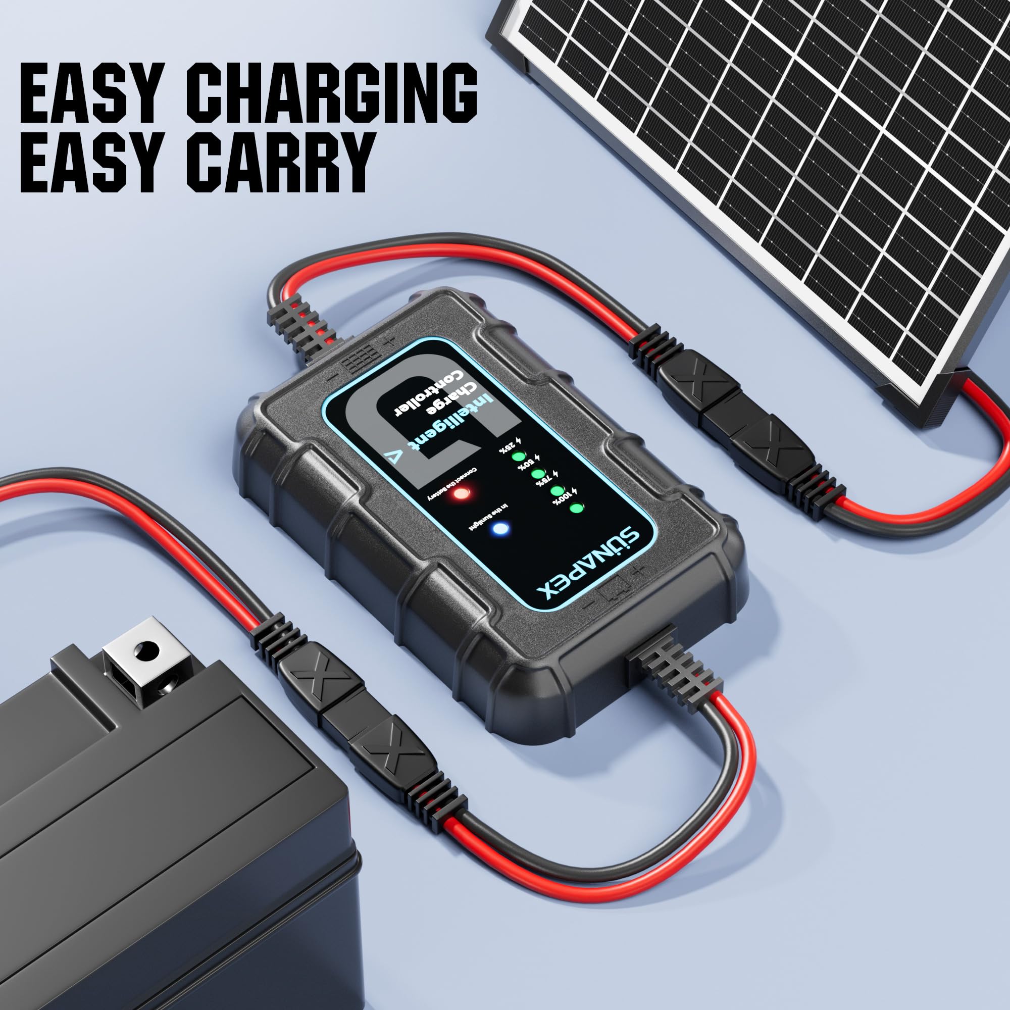 Sunapex includes 1-year warranty and lifetime technical support for peace of mind.