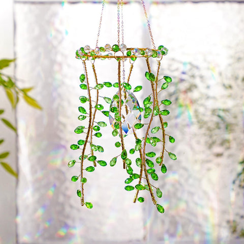 Suncalla crystal suncatchers rainbow light for cozy indoor ambience