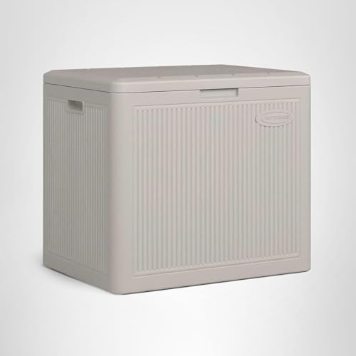 Suncast all-weather resin box withstands sun, rain, and seasonal changes