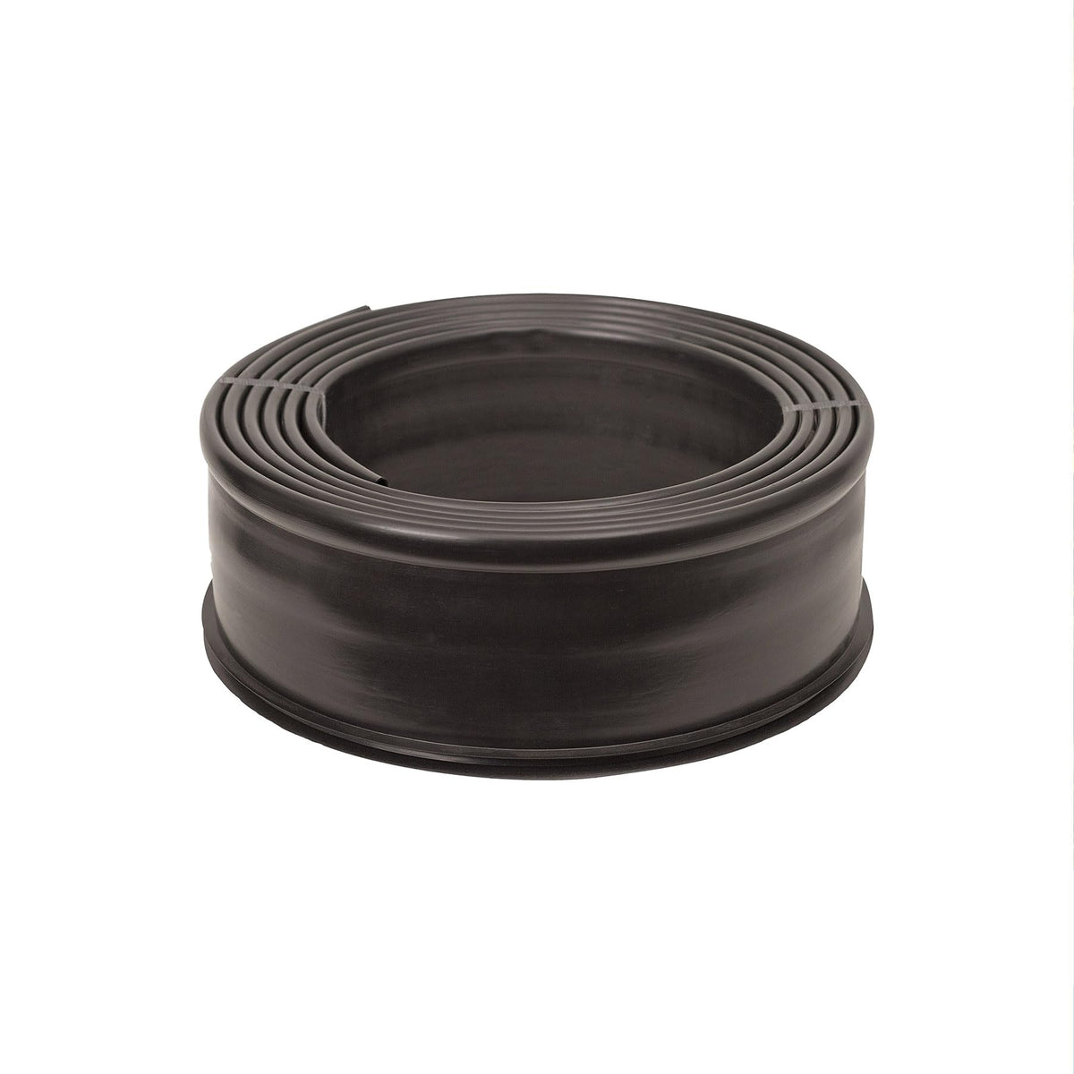 Suncast resin edging roll in black creates clean, defined borders for beds and paths.