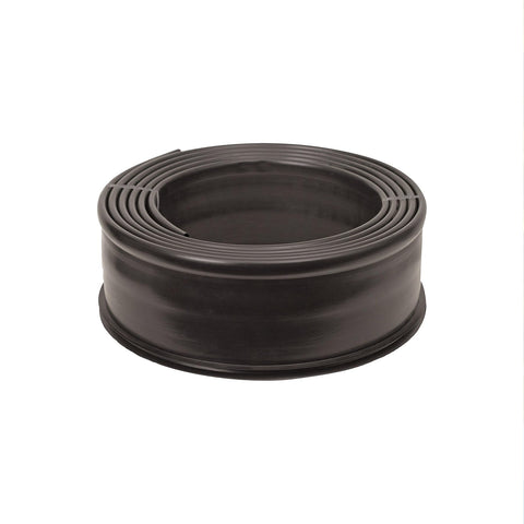 Suncast resin edging roll in black creates clean, defined borders for beds and paths.