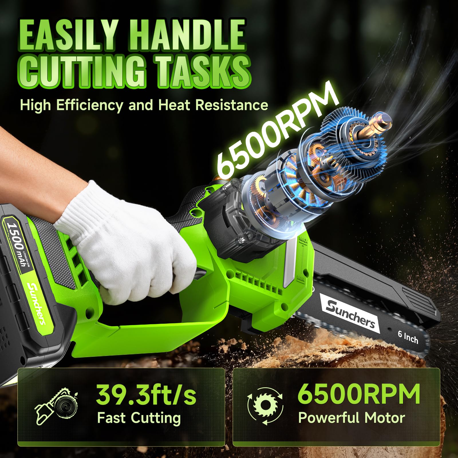 Arrives fully assembled with first-use oiling and battery installation