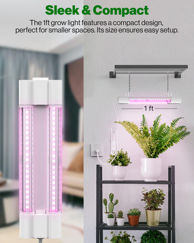 Sunco full-spectrum suspended installation showing easy ceiling mounting.