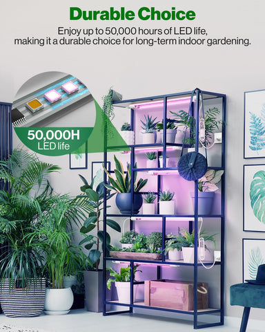 Ideal for indoor gardens, keeping plants productive regardless of weather