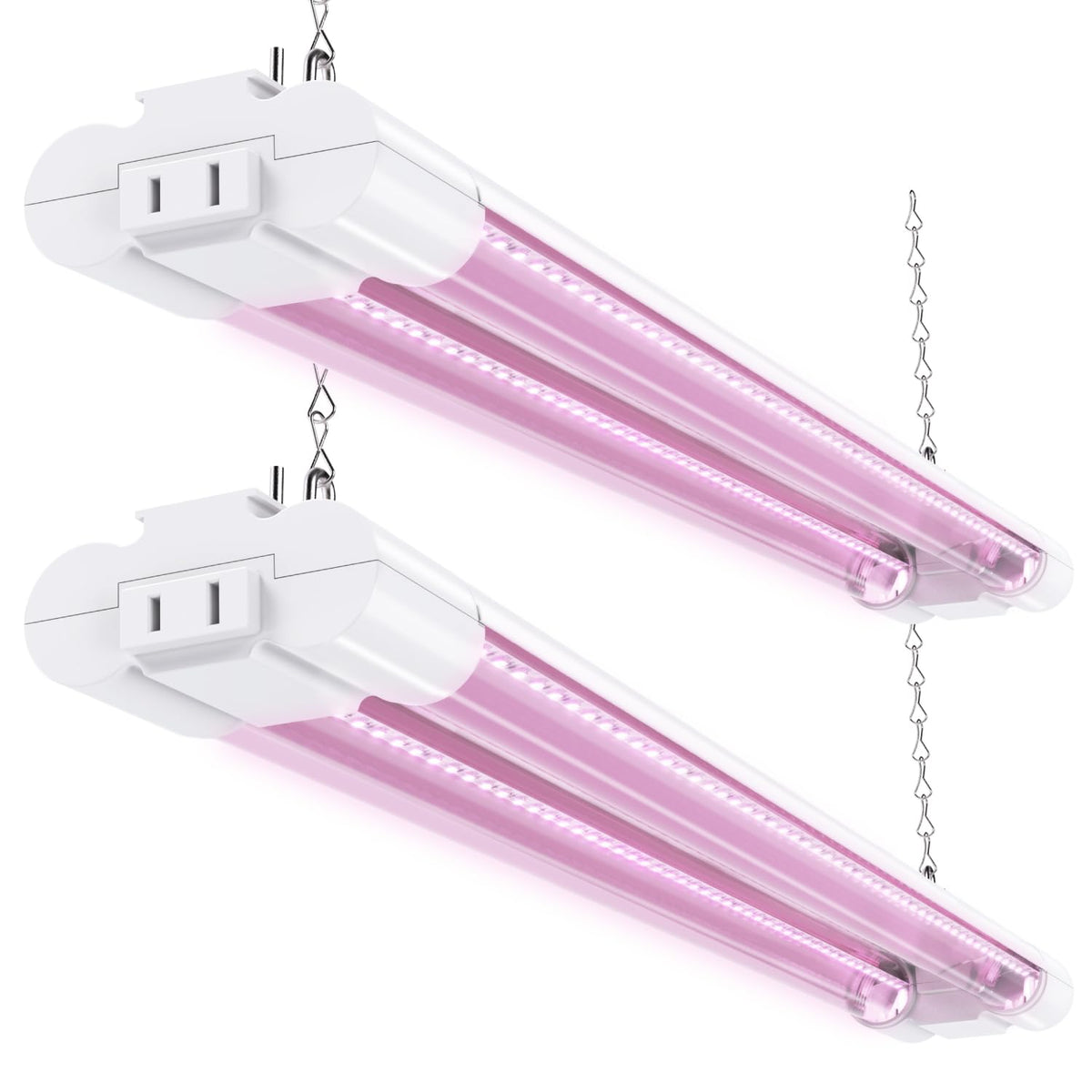 Sunco 2ft grow light panel provides full-spectrum illumination for indoor plant growth