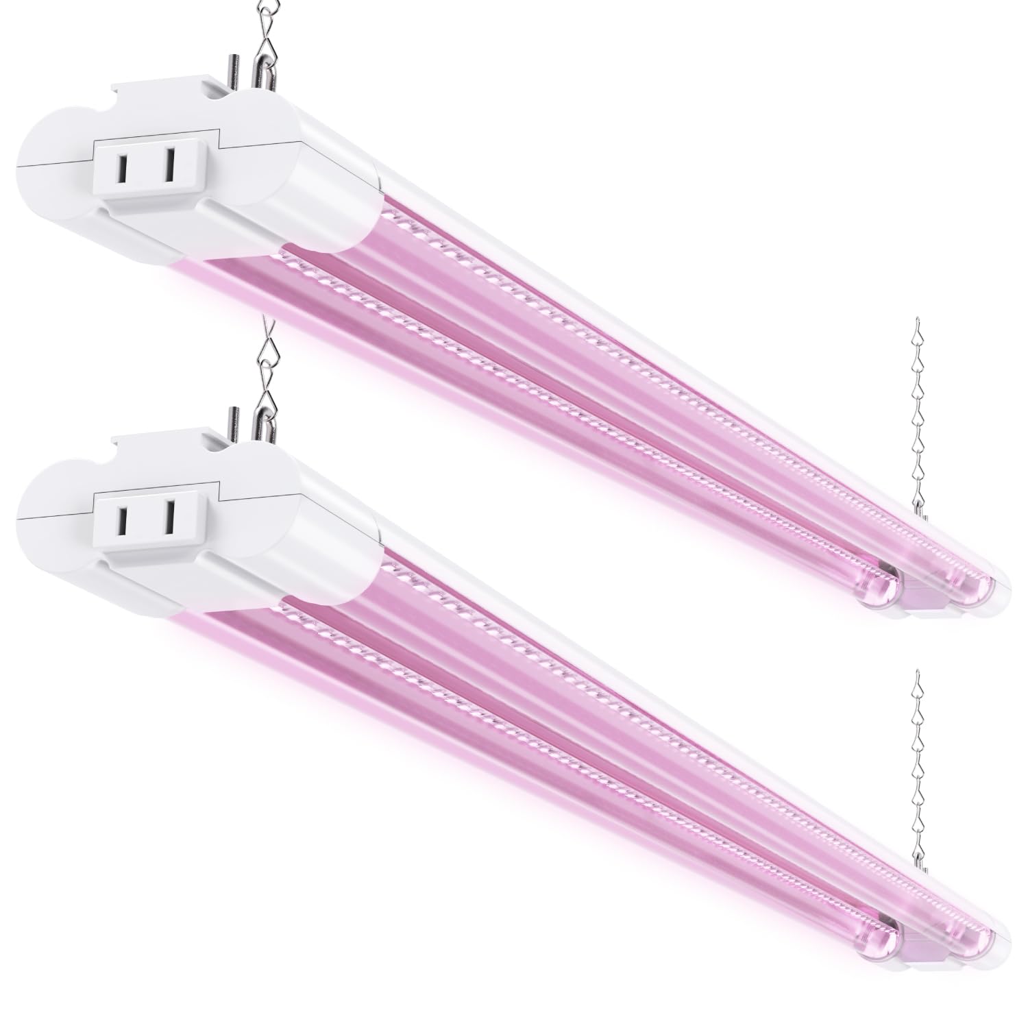 Sunco 3ft grow light full spectrum over seedling tray supports early growth