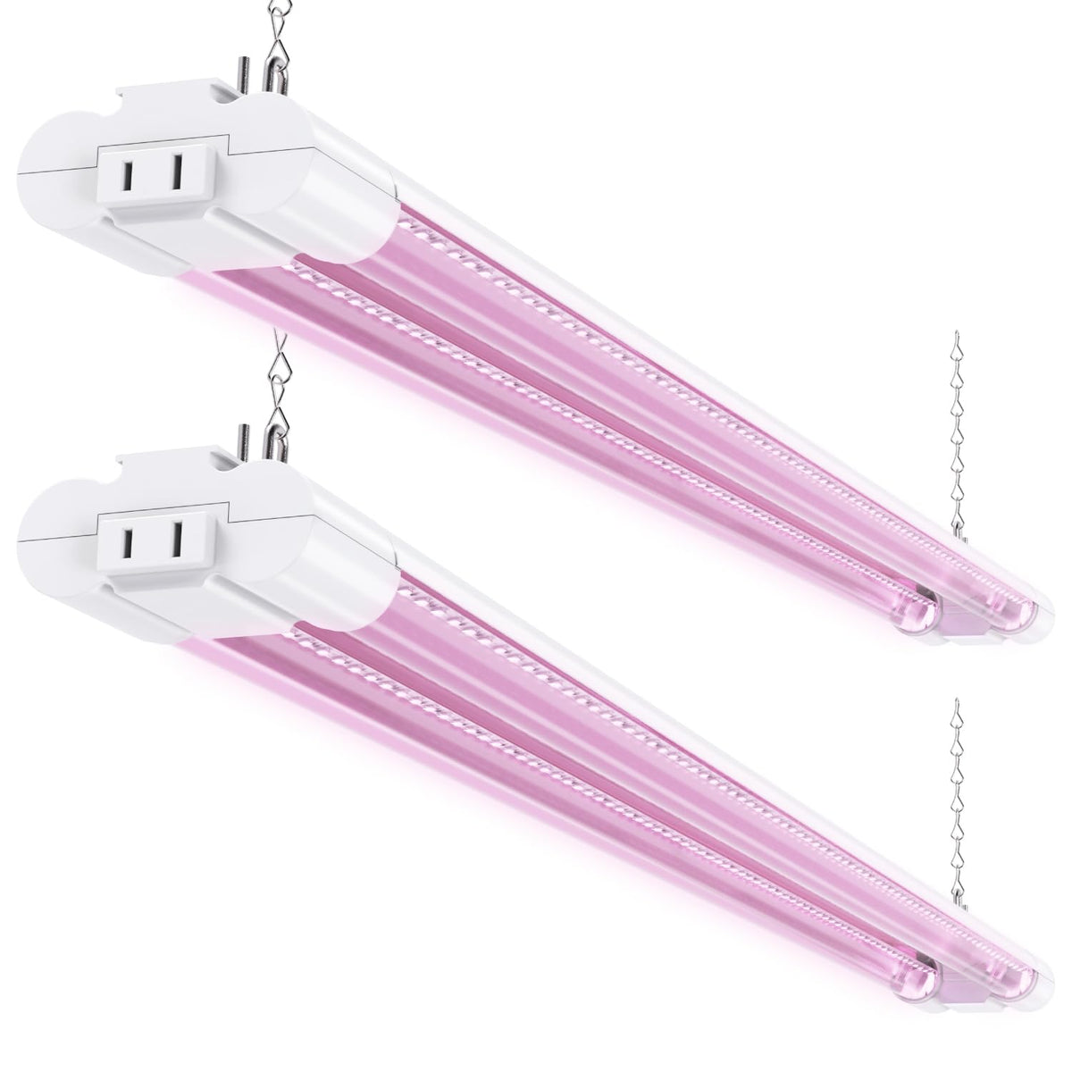 Sunco 3ft grow light full spectrum over seedling tray supports early growth