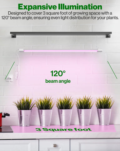 Sunco 3ft grow light inline switch provides quick control