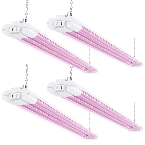 Sunco Lighting 3ft grow light provides full spectrum for healthy seed starting and seedlings.