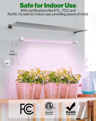 Sunco Lighting 5-year protection provides long-term support for your indoor garden.