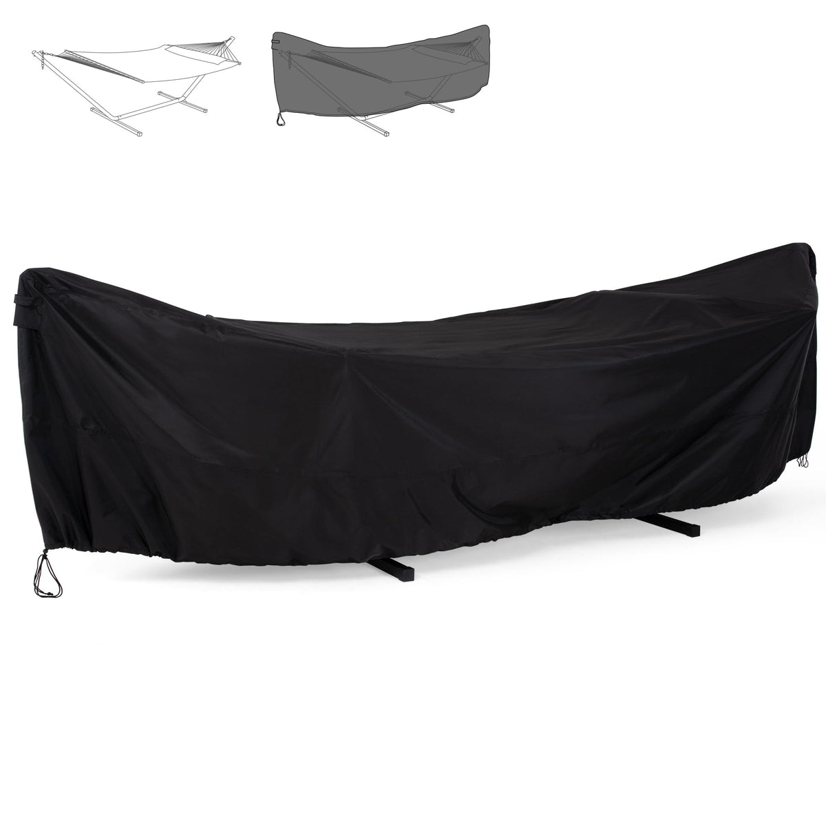 SUNCREAT hammock cover for waterproof-11-12ft-stand keeps your hammock dry
