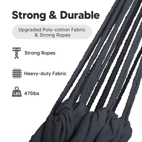 SUNCREAT lightweight portable hammock ready for quick setup