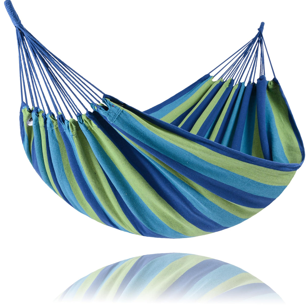 Suncreat portable tree hammock with outer bag for easy transport and outdoor setup.