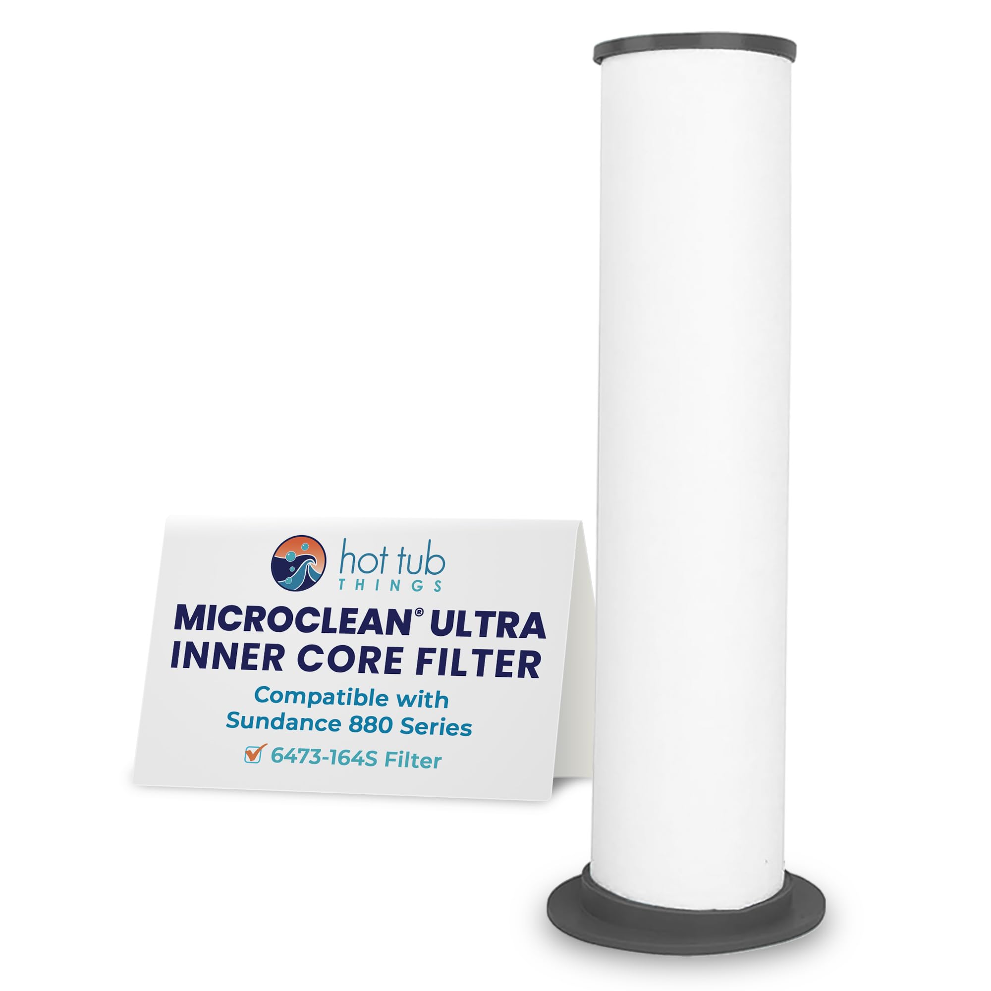 Sundance MicroClean Ultra inner filter 6473-164S improves spa water clarity.