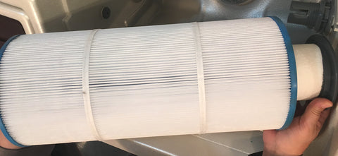 Sundance outer filter with pleated media emphasizes long-lasting filtration performance.