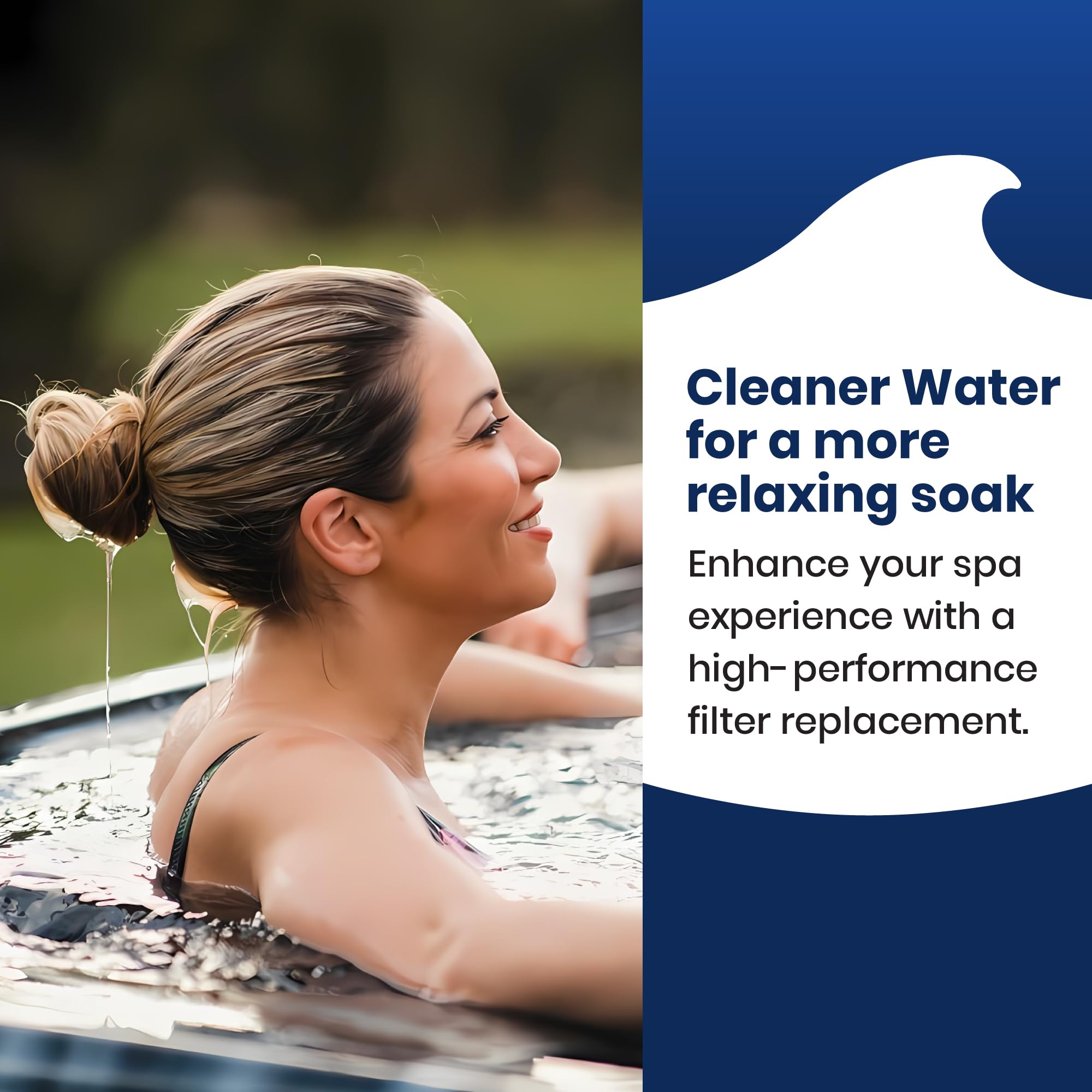 Sundance Spa Filter 6540-488 housing view highlighting durable construction