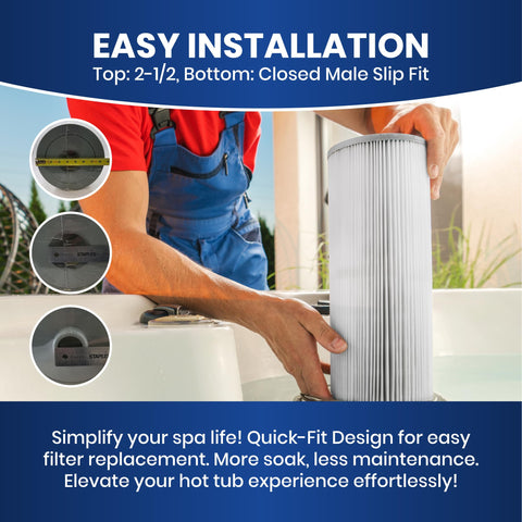 Sundance Spa Filter 6540-488 label, authentic Sundance filter with proven compatibility