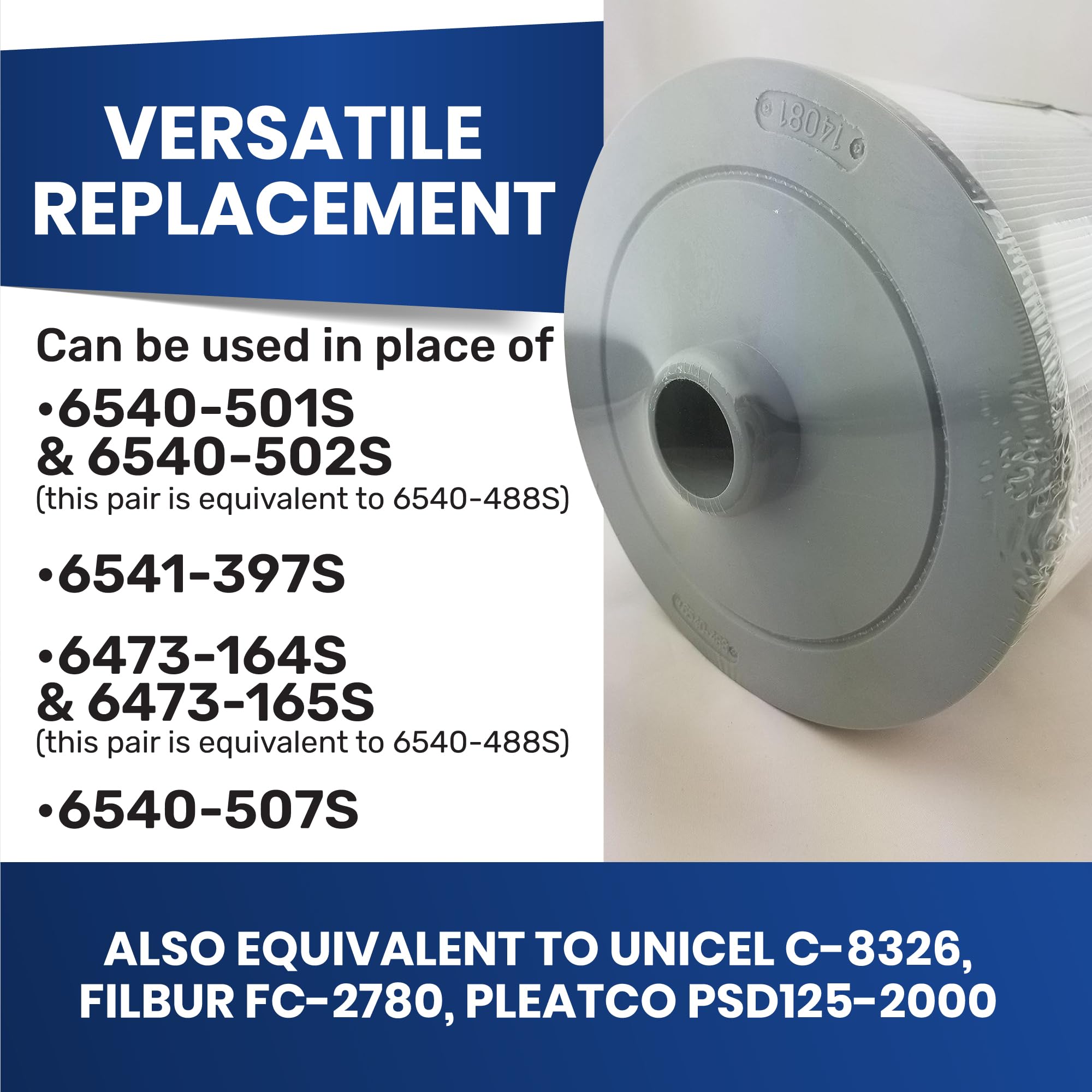 Sundance Spa Filter 6540-488 packaged, ready for quick maintenance