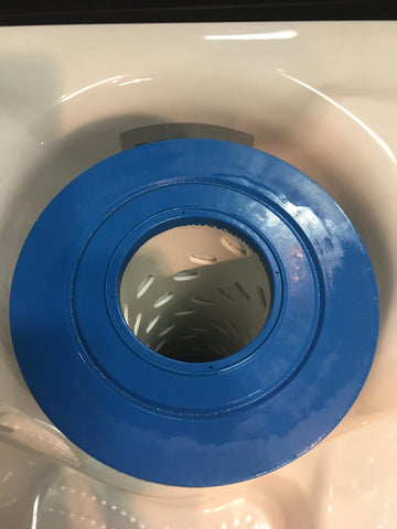 Packaged Sundance Spas 50ft filter ready for installation