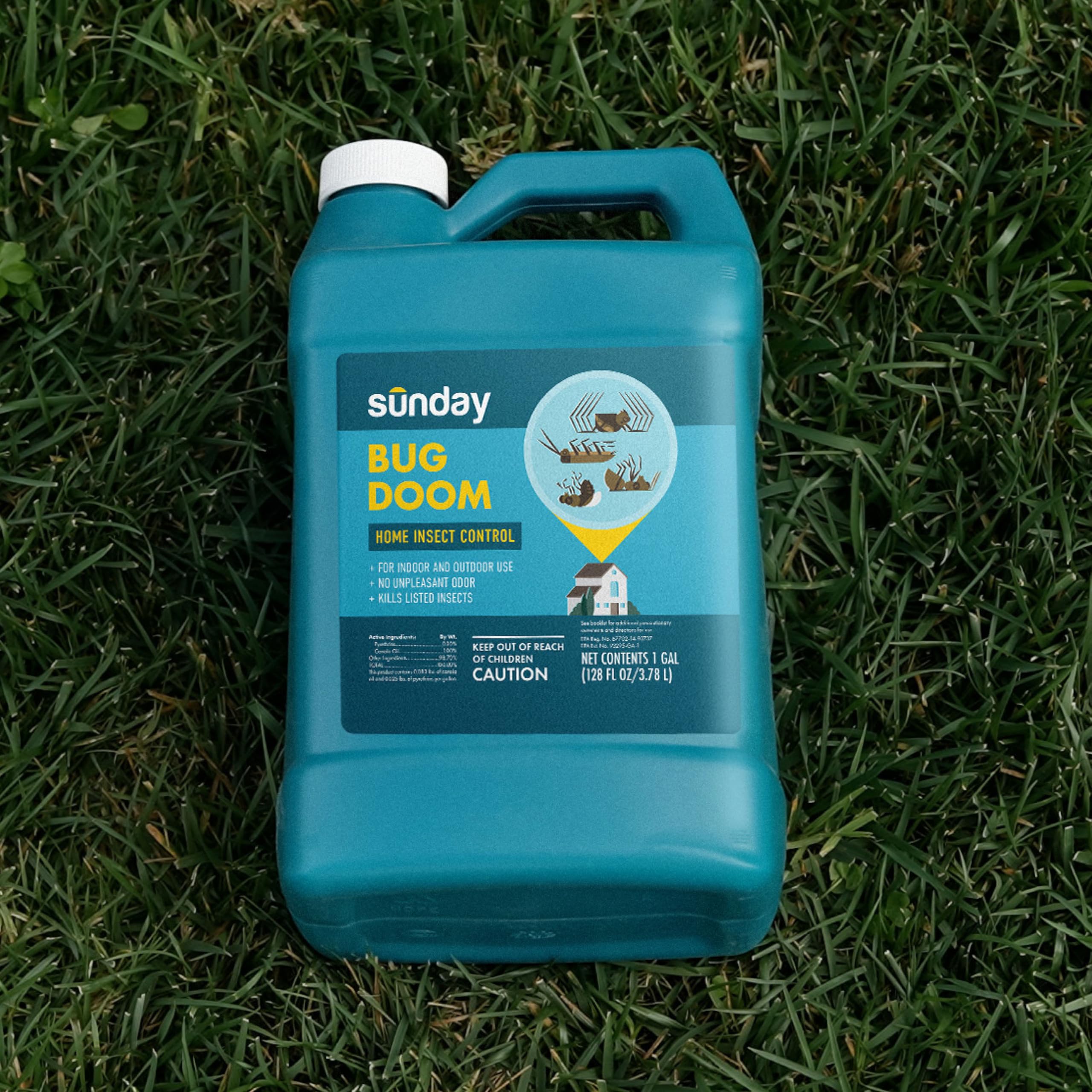 Botanically derived formula features chrysanthemum extract and canola oil.