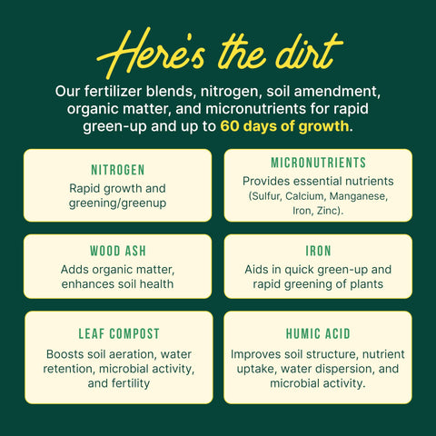 SUNDAY Lawn Kickstart promotes lush lawn green-up over 60 days